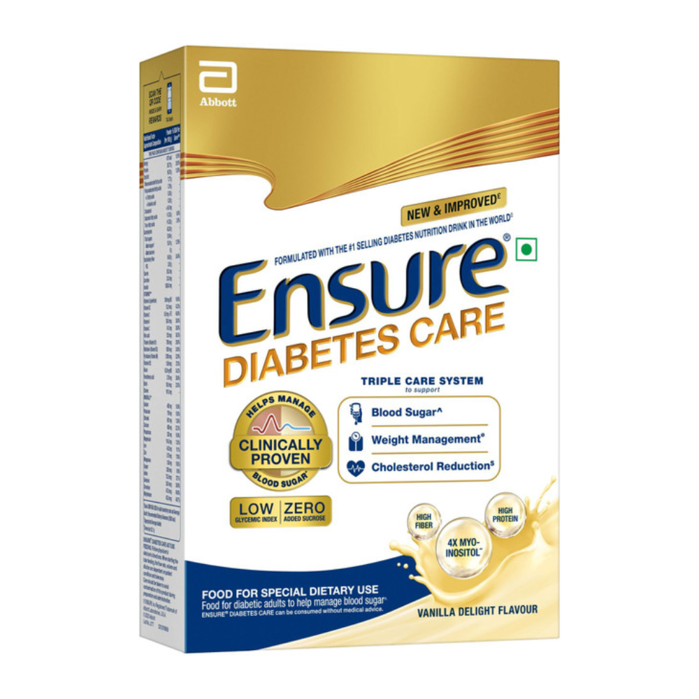 Ensure Diabetes Care Powder Vanilla Flavour - Sugar Free Health Drink - Indyancart