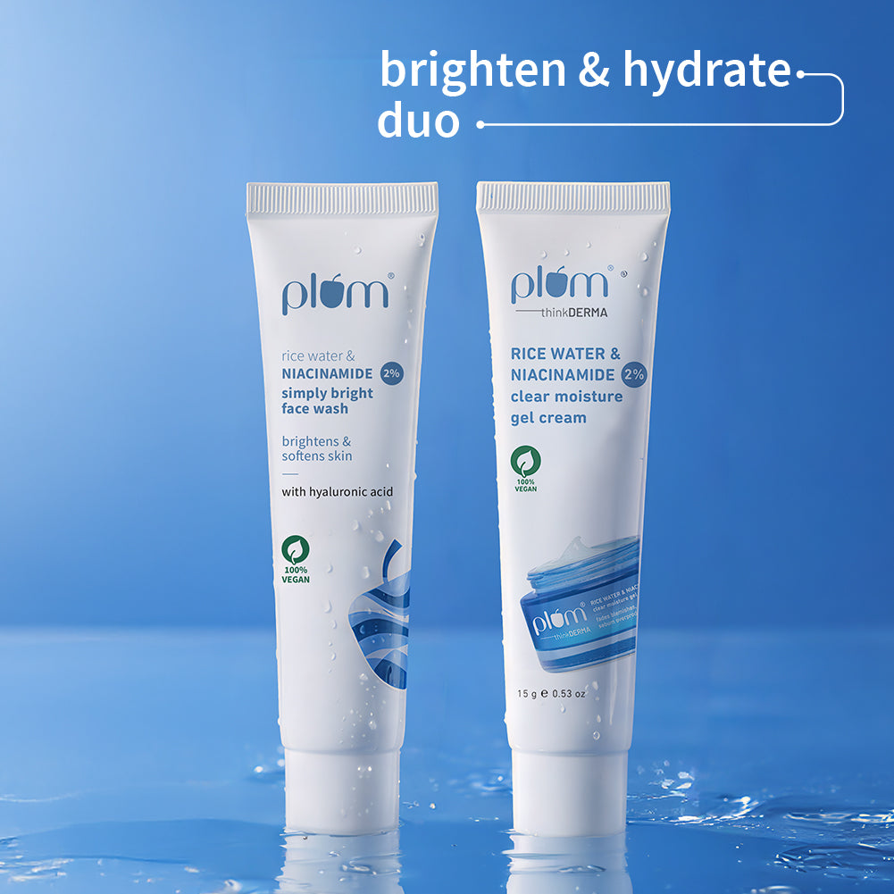 Niacinamide Duo | Facewash | Gel cream | Travel-Size