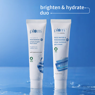 Niacinamide Duo | Facewash | Gel cream | Travel-Size