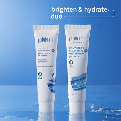 Niacinamide Duo | Facewash | Gel cream | Travel-Size