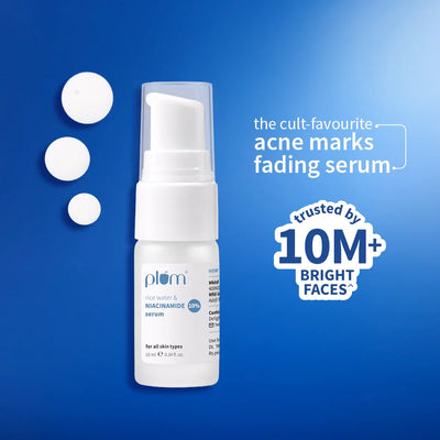 10% Niacinamide Face Serum with Rice Water For Clear & Bright Skin