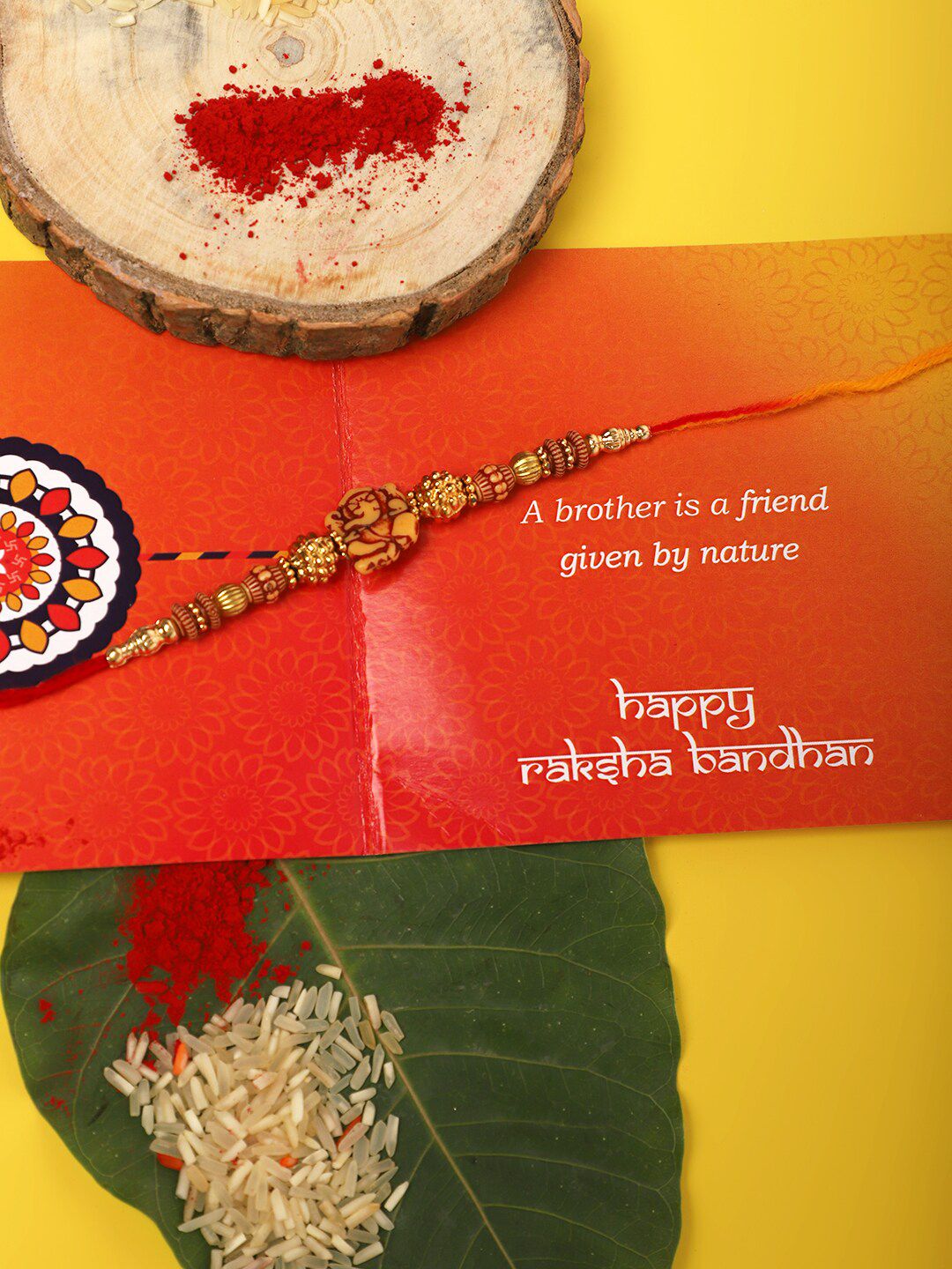 Anouk Unisex Beaded Thread Rakhi