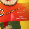 Dhiyona Unisex Beaded Thread Rakhi