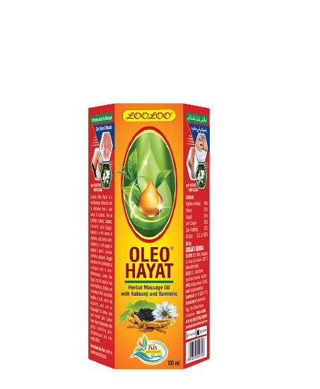 Looloo Oleo Hayat Herbal Massage Oil with Kalonji & Turmeric