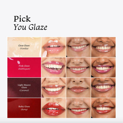 Foxtale Brightening SPF 30 Lip Balm - Ruby Glaze (Blueberry), Brightens Lips, Reduces Pigmentation