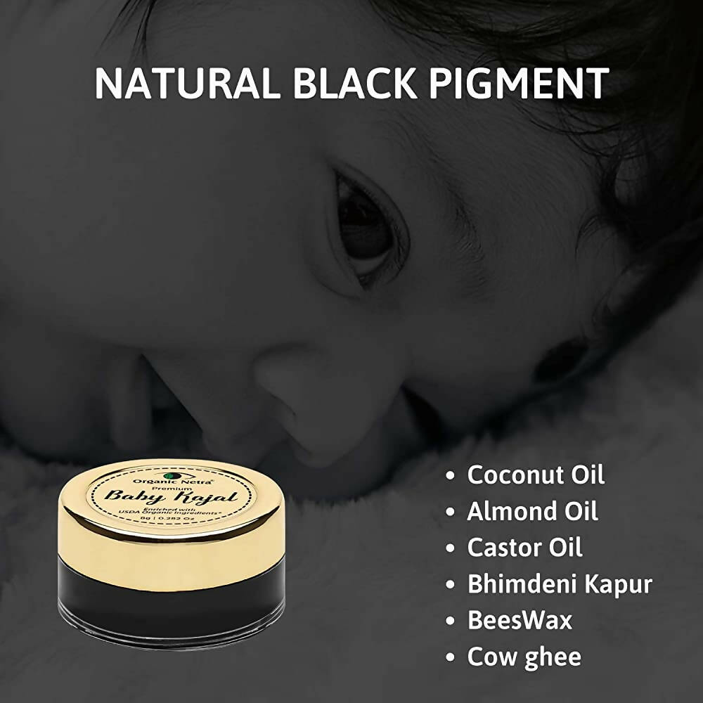 Organic Netra Baby Kajal Water Resistant - Indyancart