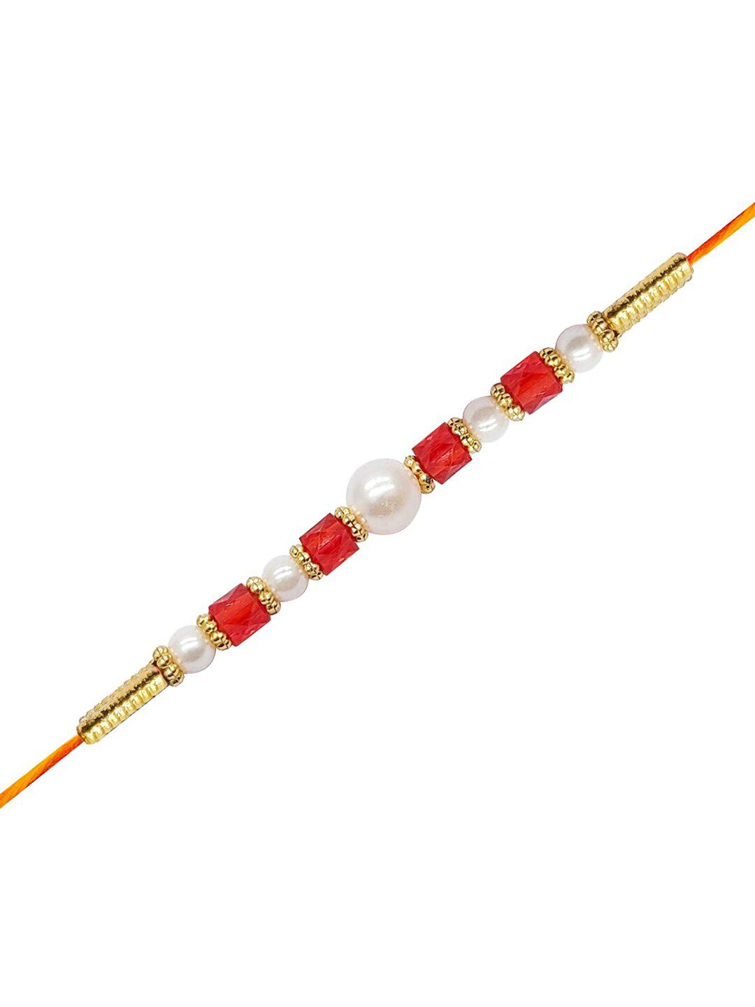 Anouk Unisex Set Of 2 Beaded Thread Rakhi