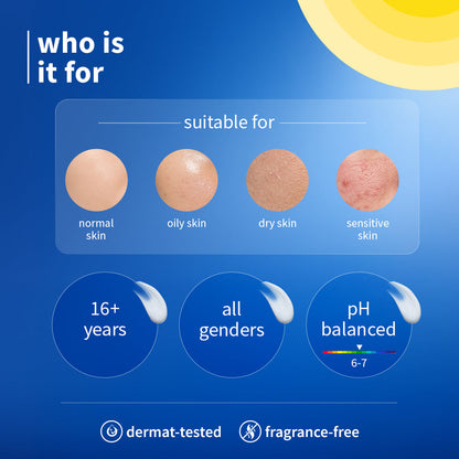 Plum Goodness 2% Niacinamide & Rice Water SPF 50 PA++++ Hybrid Sunscreen