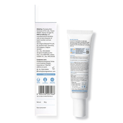Plum Goodness 2% Niacinamide & Rice Water SPF 50 PA++++ Hybrid Sunscreen