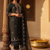 Dhiyona IE Women Floral Embroidered Regular Thread Work Kurta with Trousers & With Dupatta