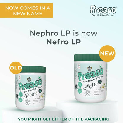 Pro360 Nefro LP (fka Nephro LP) Non-Dialysis Care Protein Powder - Indyancart