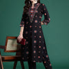 Dhiyona IE Indo era Printed Pure Cotton Top With Trousers Co-Ords