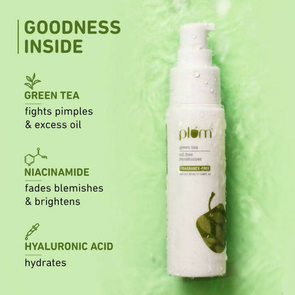 Plum Green Tea Oil - Free Moisturizer