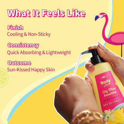 Plum BodyLovin' Lily Miss Sunshine Body Lotion With SPF 35 PA+++