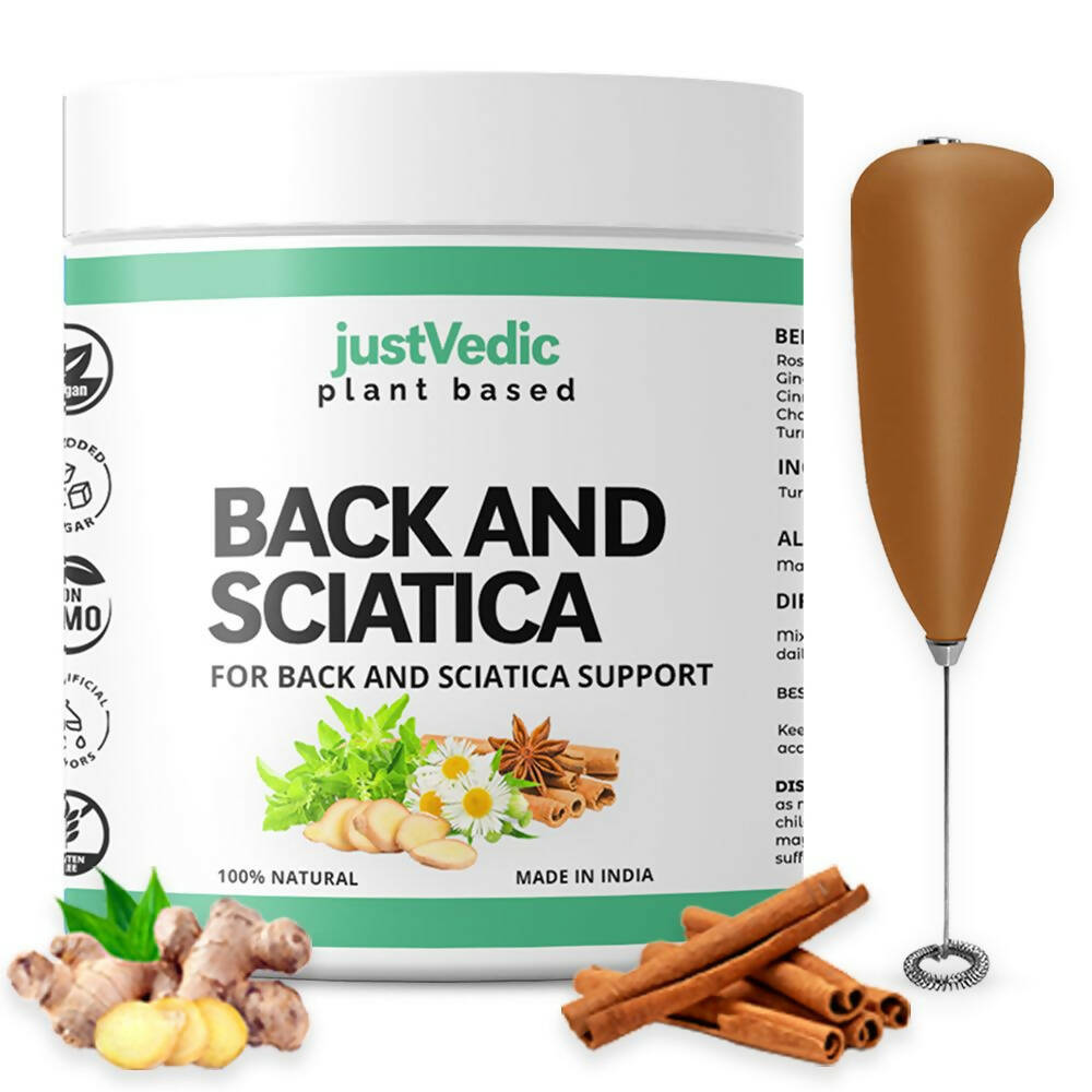 Just Vedic Back And Sciatica Support Drink Mix - Indyancart