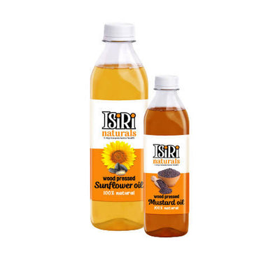 Isiri Mustard Oil + Sunflower Oil Combo