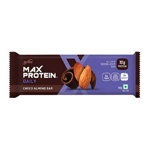 RiteBite Max Protein Daily Choco Almond Bar - Indyancart