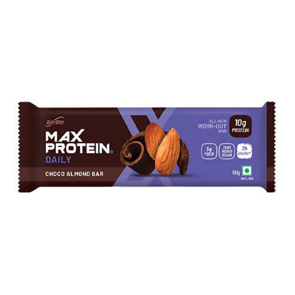 RiteBite Max Protein Daily Choco Almond Bar - Indyancart
