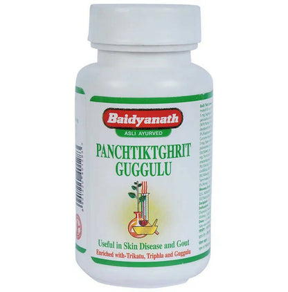 Baidyanath Jhansi Panchtiktghrit Guggulu - Indyancart