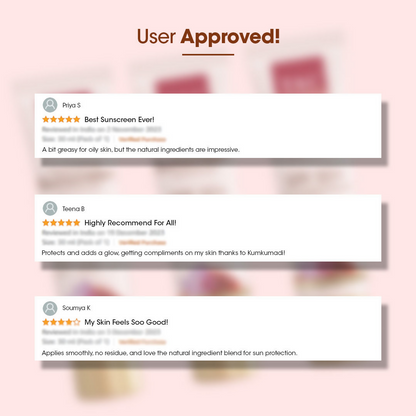 TAC - The Ayurveda Co. Kumkumadi Hydrating Sunscreen SPF 60+ PA++++