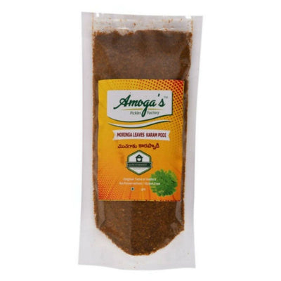 Amoga's Pickles Factory Moringa Leaves Karam Podi