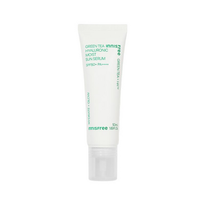 Innisfree Green Tea Hyaluronic Moist Sun Serum SPF 50+ PA++++
