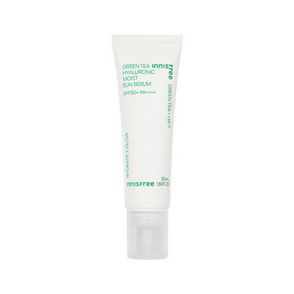 Innisfree Green Tea Hyaluronic Moist Sun Serum SPF 50+ PA++++