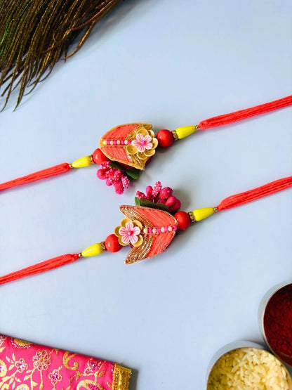 Anouk Pack of 2 Traditional Handmade Rakhi