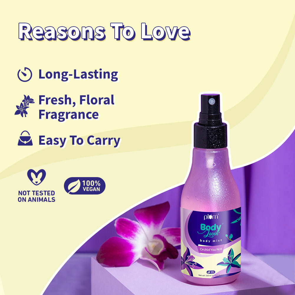 Plum Goodness Orchid-You-Not Body Mist by BodyLovin'