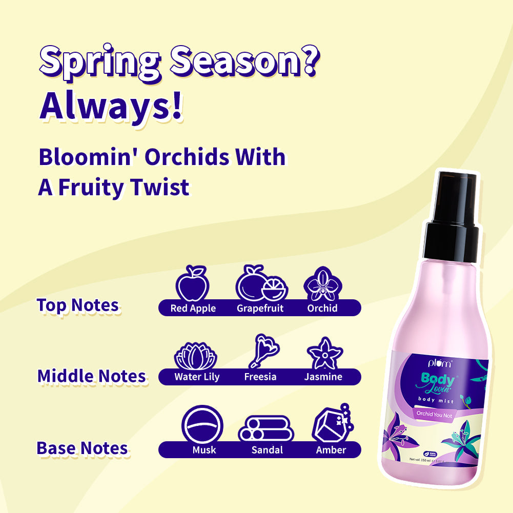 Plum Goodness Orchid-You-Not Body Mist by BodyLovin'