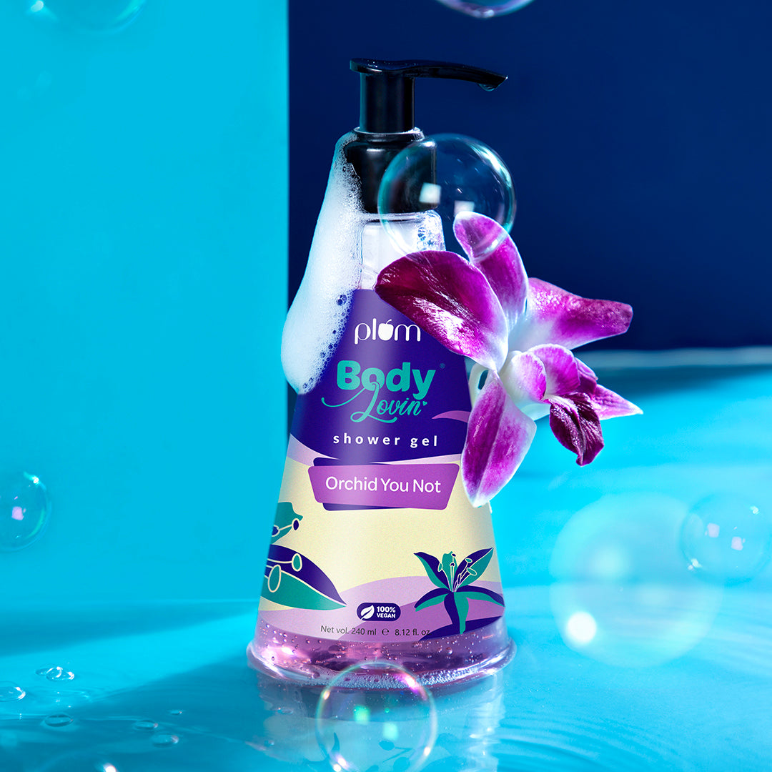 Plum Goodness Orchid-You-Not Shower Gel by BodyLovin'