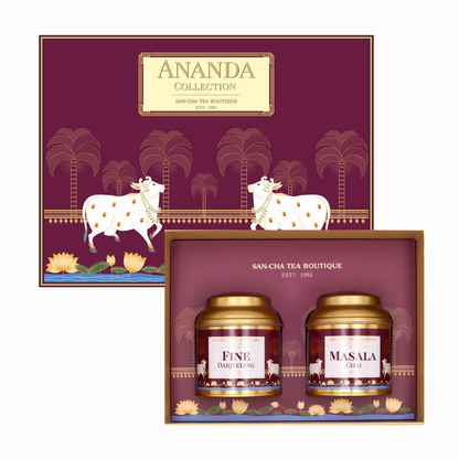 SAN-CHA Tea Boutique Ananda Collection Tea Gift Box