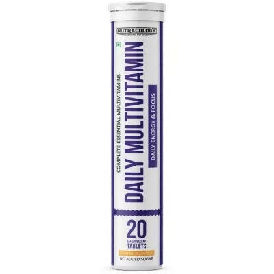 Nutracology Daily Multivitamin Effervescent Tablets With Vitamins & Minerals For Men & Women