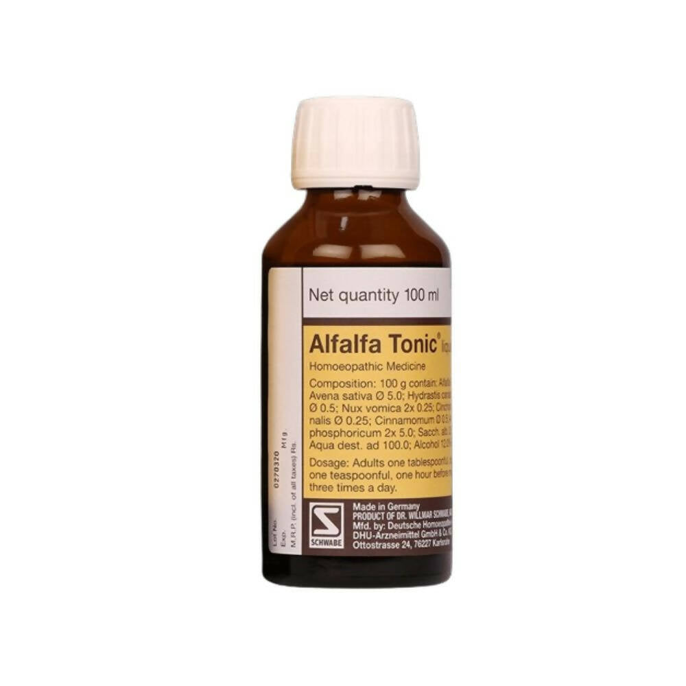 Dr. Willmar Schwabe India Schwabe Germany Alfalfa Tonic - Indyancart