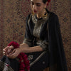 Dhiyona IE Ethnic Motifs Embroidered Mandarin Collar Straight Kurta & Trousers With Dupatta