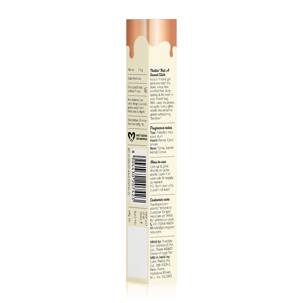 Oh So Pistachio Solid Perfume Stick by BodyLovin'