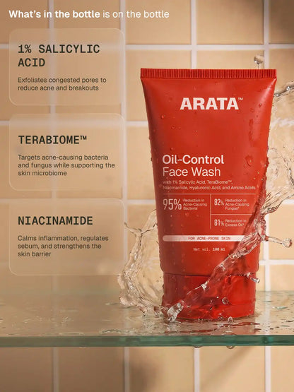 Oil-Control Face Wash - 100 ml