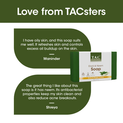 TAC - The Ayurveda Co. Eladi & Neem Soap
