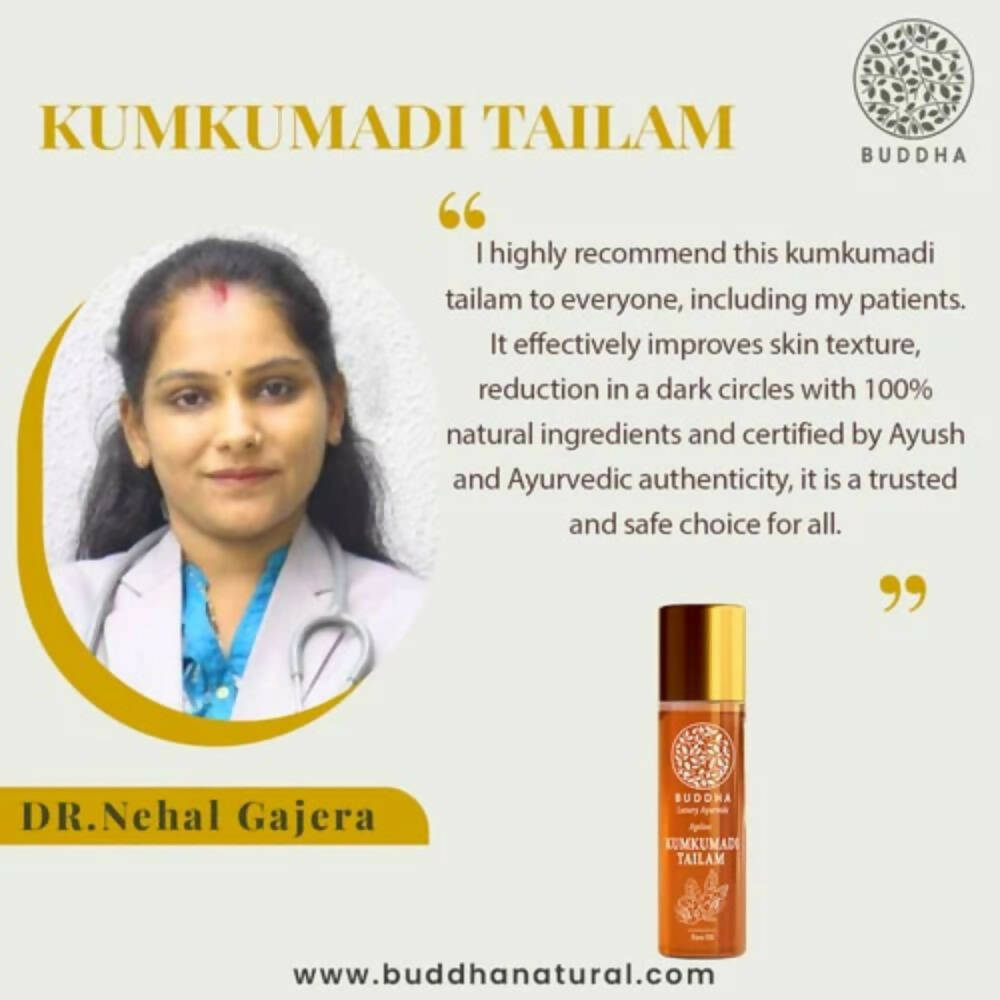 Buddha Natural Kumkumadi Face Oil - Indyancart