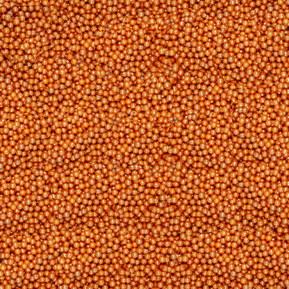 Confect Orange Disco Balls Sprinkles 2 MM