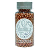 Confect Orange Disco Balls Sprinkles 4 MM