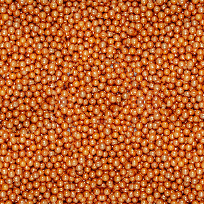 Confect Orange Disco Balls Sprinkles 5 MM