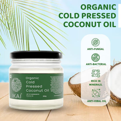 IKAI Organic Cold Pressed Coconut Oil