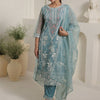 Dhiyona IE Women Floral Embroidered Kurta with Trousers & Dupatta