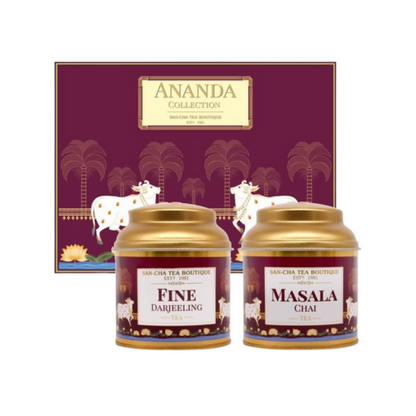 SAN-CHA Tea Boutique Ananda Collection Tea Gift Box