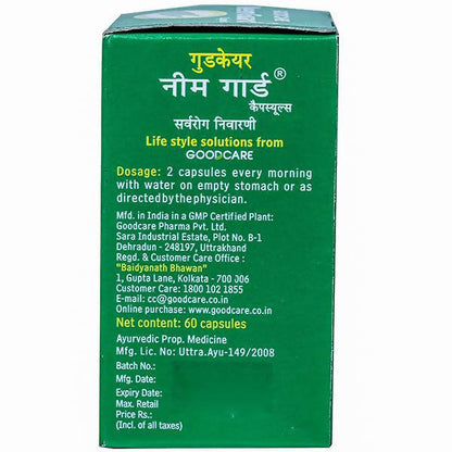 Goodcare Neem Guard Capsules - Limited Time Offer