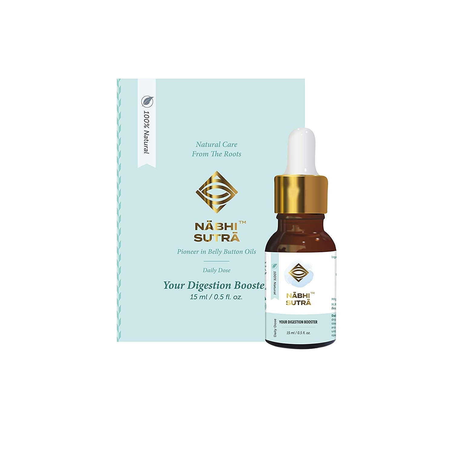 Nabhi Sutra Daily Digestion & Detox - Belly Button Oil - Indyancart