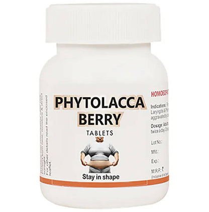 Bakson's Homeopathy Phytolacca Berry Tablets - Indyancart