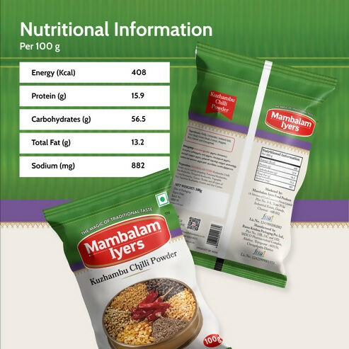 Mambalam Iyers Kuzhambu Chilli Powder