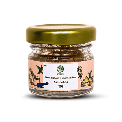 Asavi Handcrafted Natural Hathras Hing (Asafoetida)